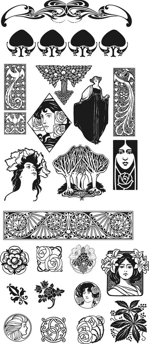 art nouveau 8