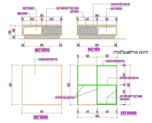 Thiết kế thi công nội thất chung cư - Anh Hiệu10