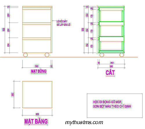 Thiết kế thi công nội thất chung cư - Anh Hiệu12