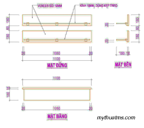 Thiết kế thi công nội thất chung cư - Anh Hiệu7