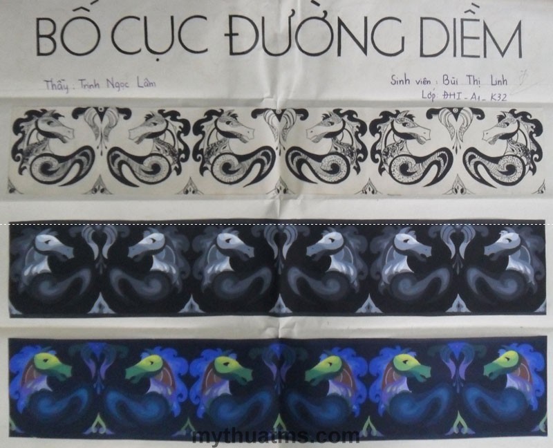 Bo cuc duong diem 16