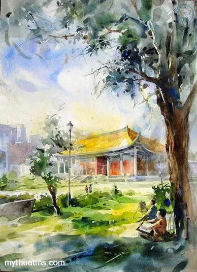 Hơi thở cuộc sống trong tranh 13