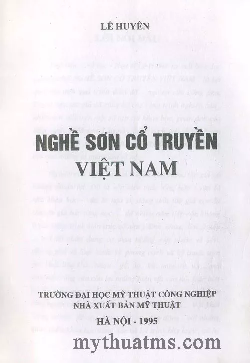 Nghề sơn cổ truyền  2