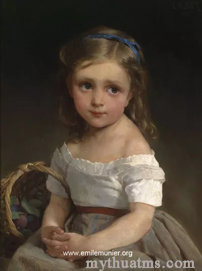 Những em bé trong tranh Emile Munier 2