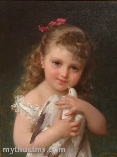 Những em bé trong tranh Emile Munier 5