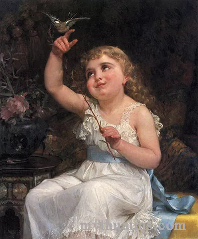 Những em bé trong tranh Emile Munier 8