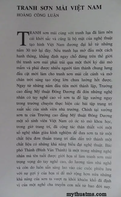 tranh son mai Viet Nam 2