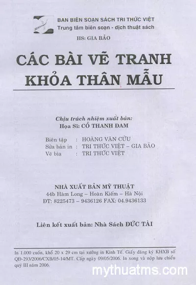 Tranh khỏa thân mẫu 2